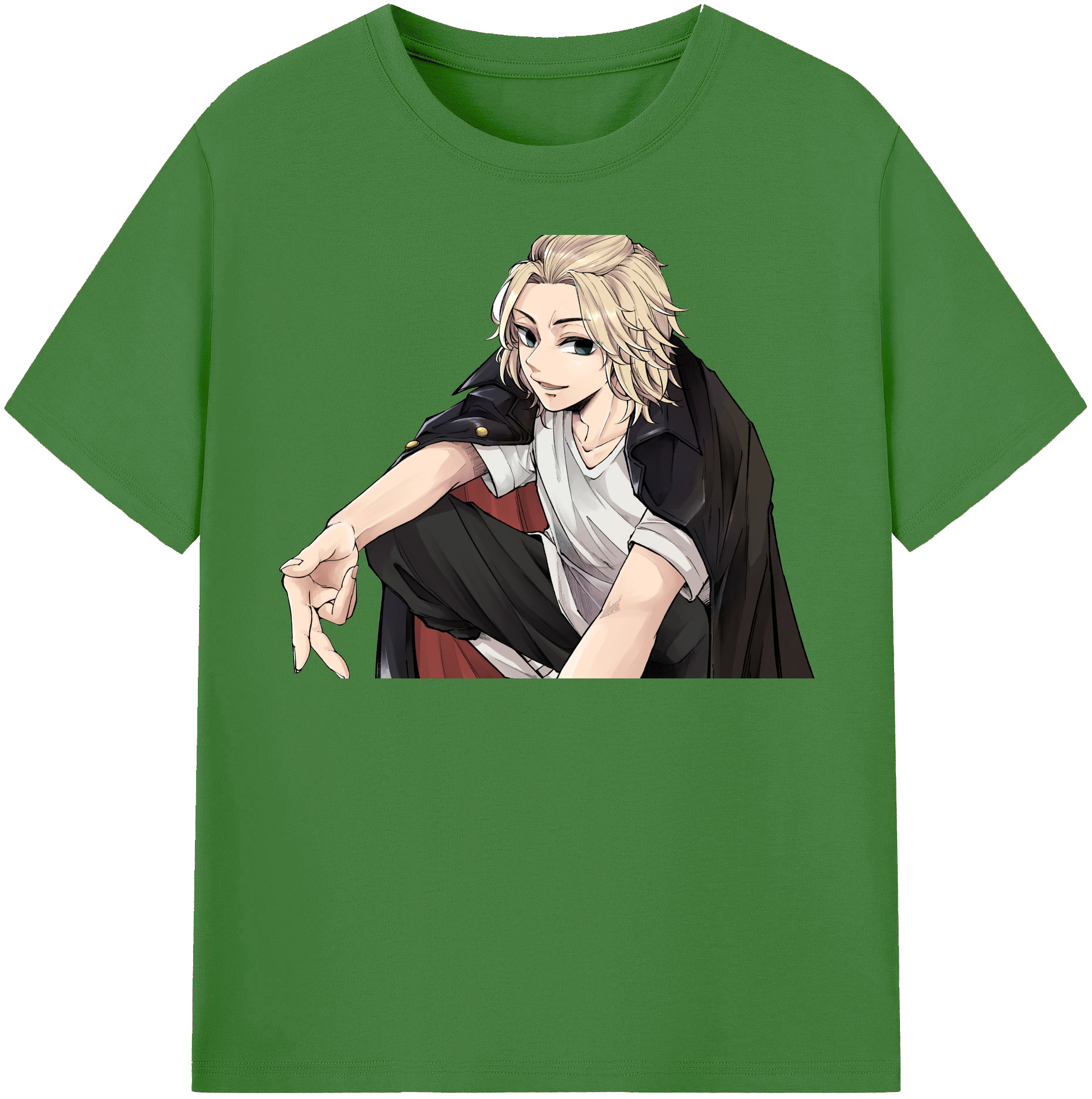 （画像用） 東京リベンジャーズ Tokyo Revengers レディースカジュアルプリントTシャツ（綿100％）